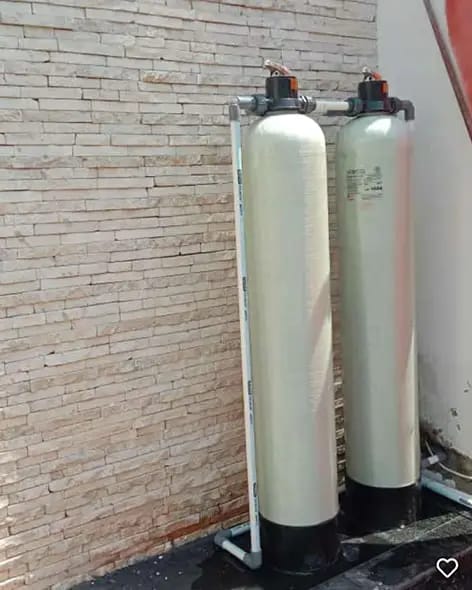 Pemasangan Double Filter Dinding Batu Alam Mewah